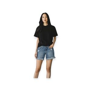 Y2K: Abercrombie & Fitch® ★ Low Rise Cut Off Destroyed Denim Shorts ★ 12 23 24
